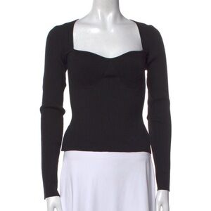 STAUD Silhouette Top - Black